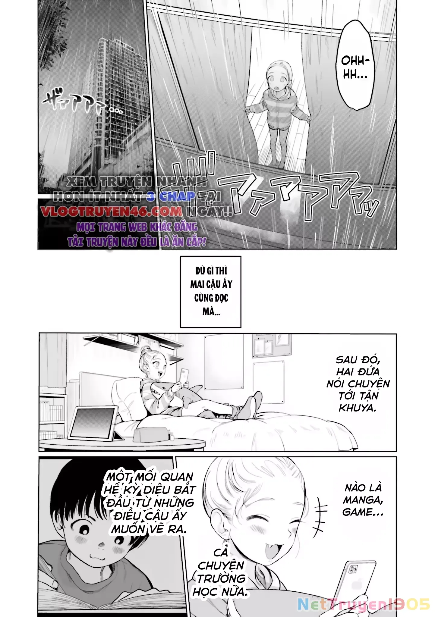 Bé Sơ Trung Sasha Và Thằng Bạn Otaku Cùng Lớp [Chap 22.8-31] - Page 9