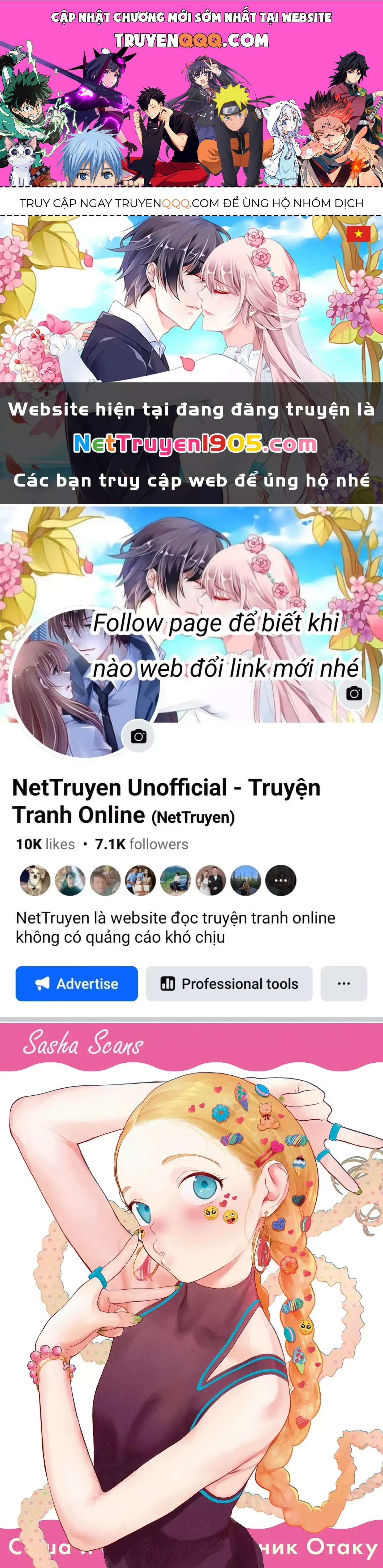 Bé Sơ Trung Sasha Và Thằng Bạn Otaku Cùng Lớp [Chap 22.8-31] - Page 0
