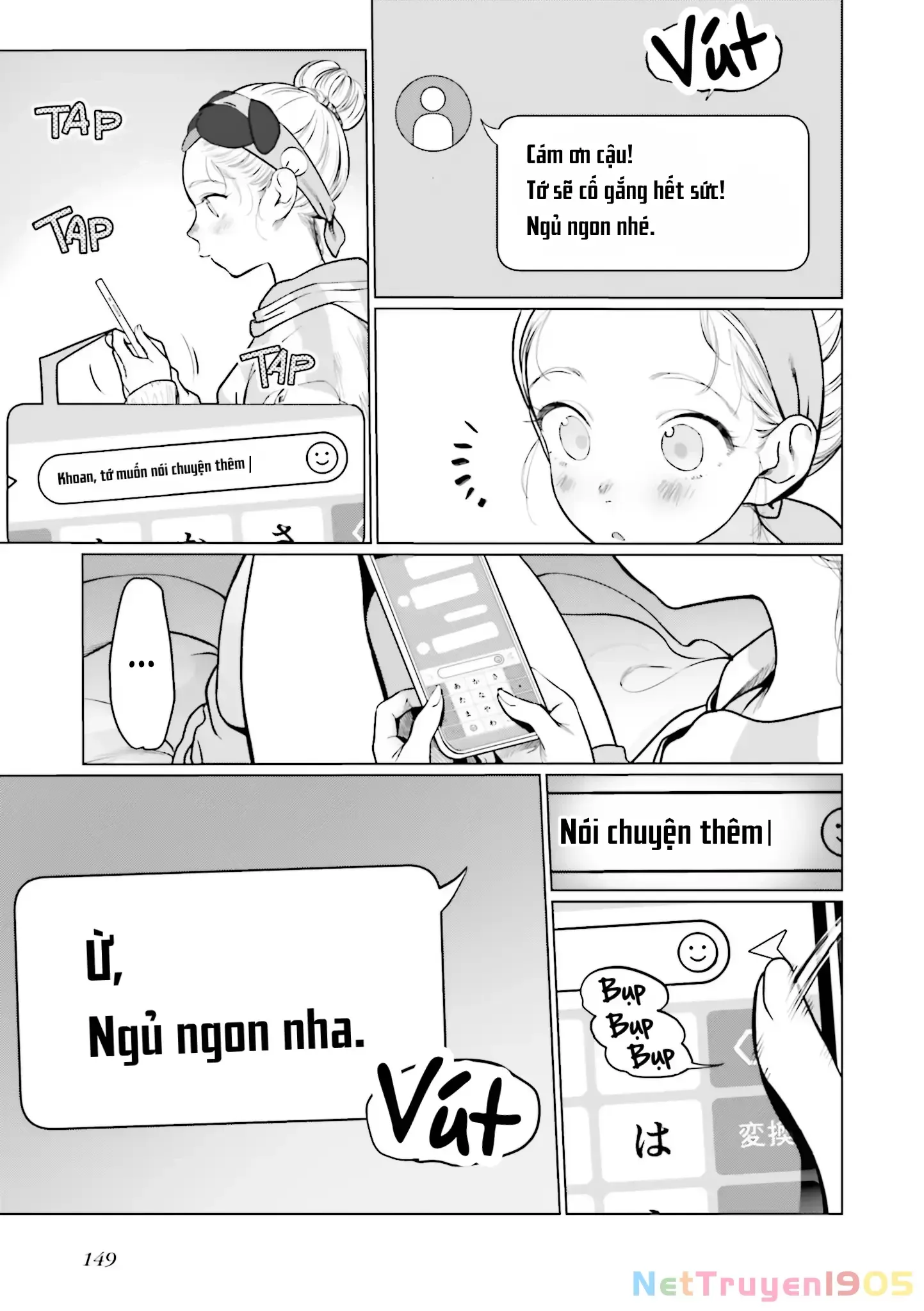 Bé Sơ Trung Sasha Và Thằng Bạn Otaku Cùng Lớp [Chap 22.8-31] - Page 17