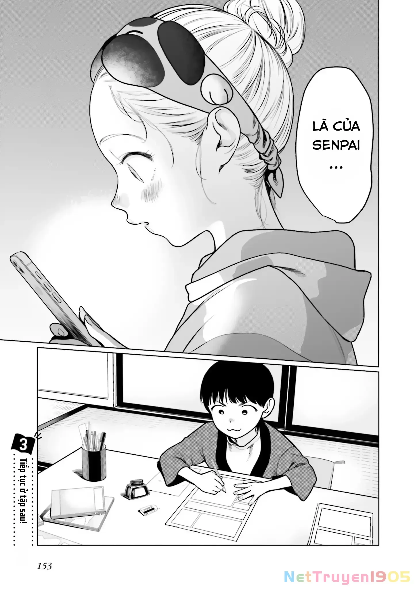 Bé Sơ Trung Sasha Và Thằng Bạn Otaku Cùng Lớp [Chap 22.8-31] - Page 21