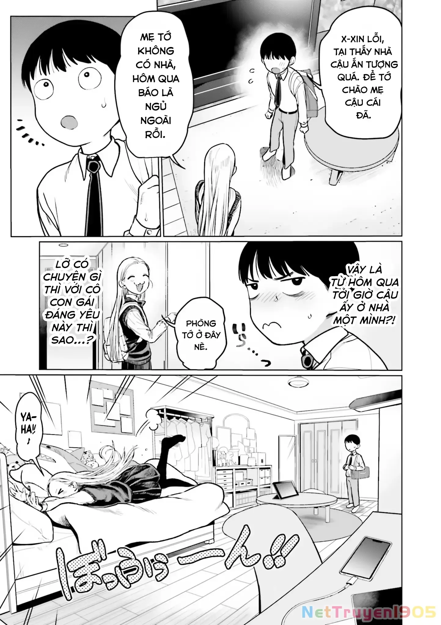 Bé Sơ Trung Sasha Và Thằng Bạn Otaku Cùng Lớp [Chap 22.8-31] - Page 5