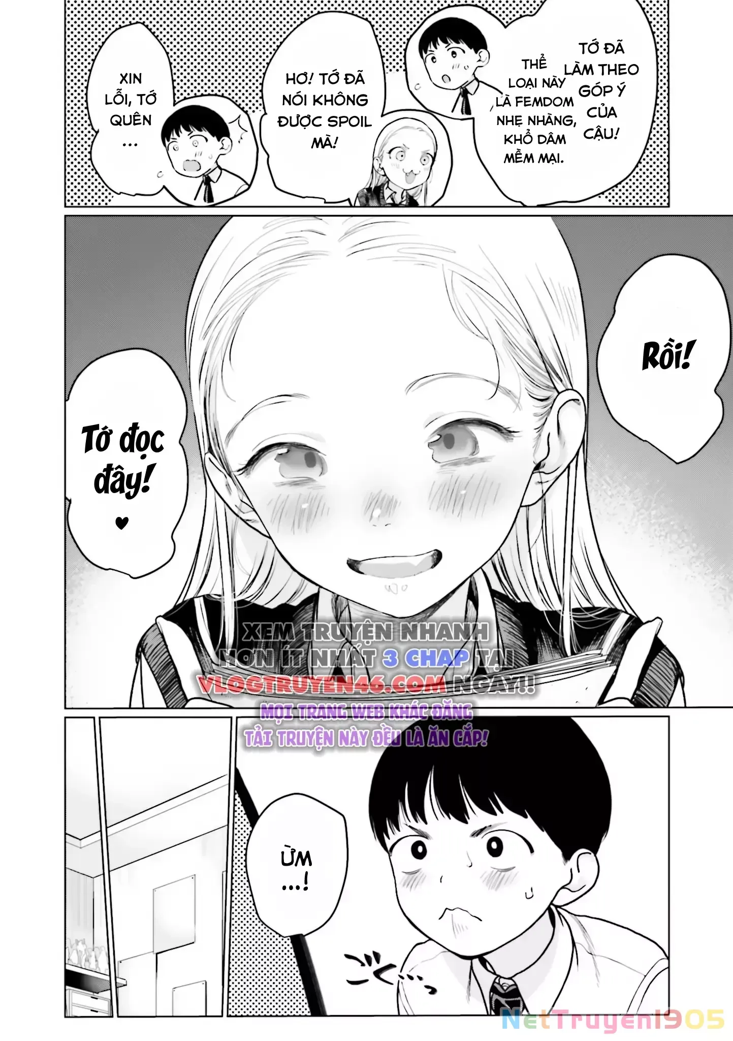 Bé Sơ Trung Sasha Và Thằng Bạn Otaku Cùng Lớp [Chap 22.8-31] - Page 8