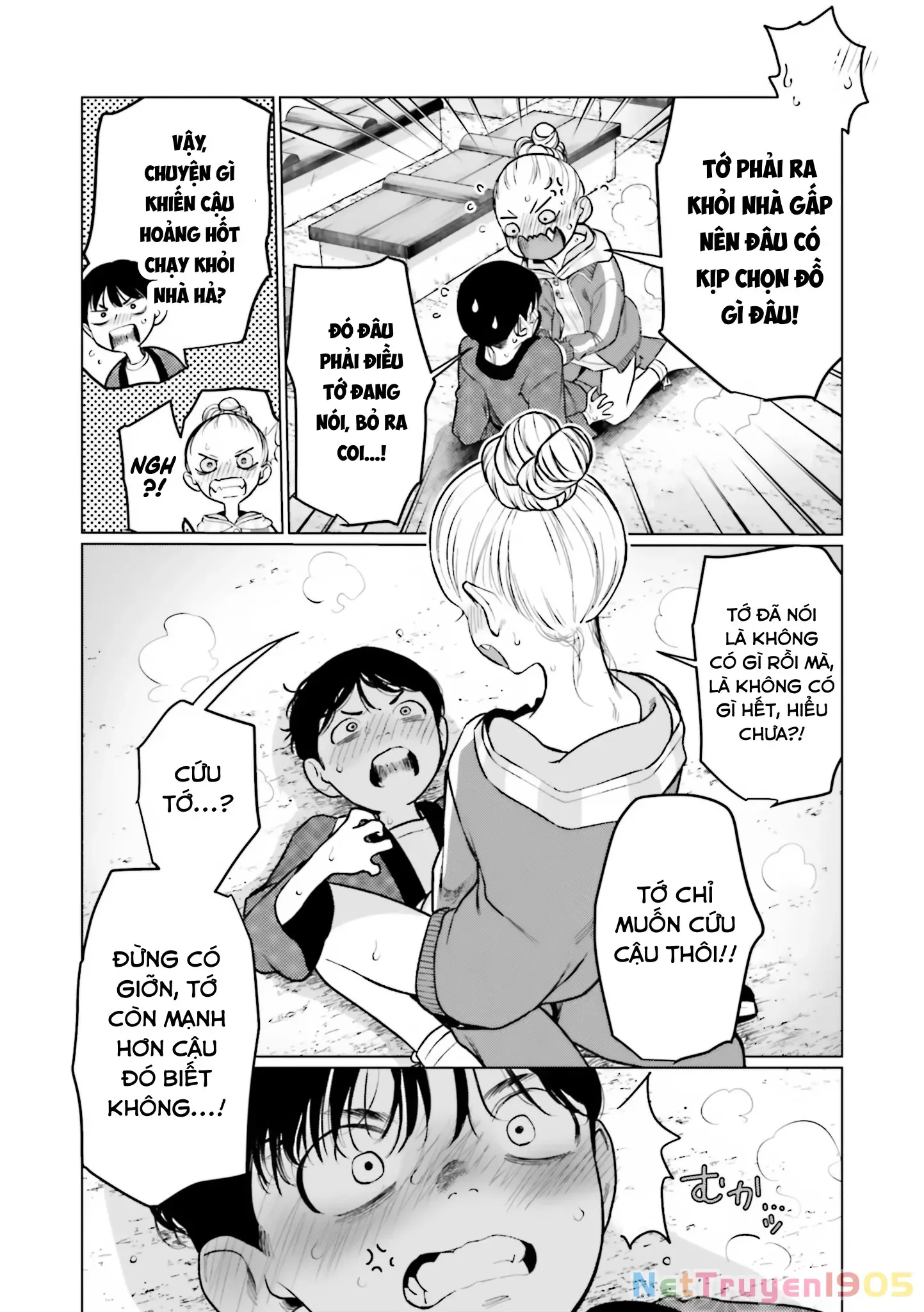 Bé Sơ Trung Sasha Và Thằng Bạn Otaku Cùng Lớp [Chap 22.8-31] - Page 10