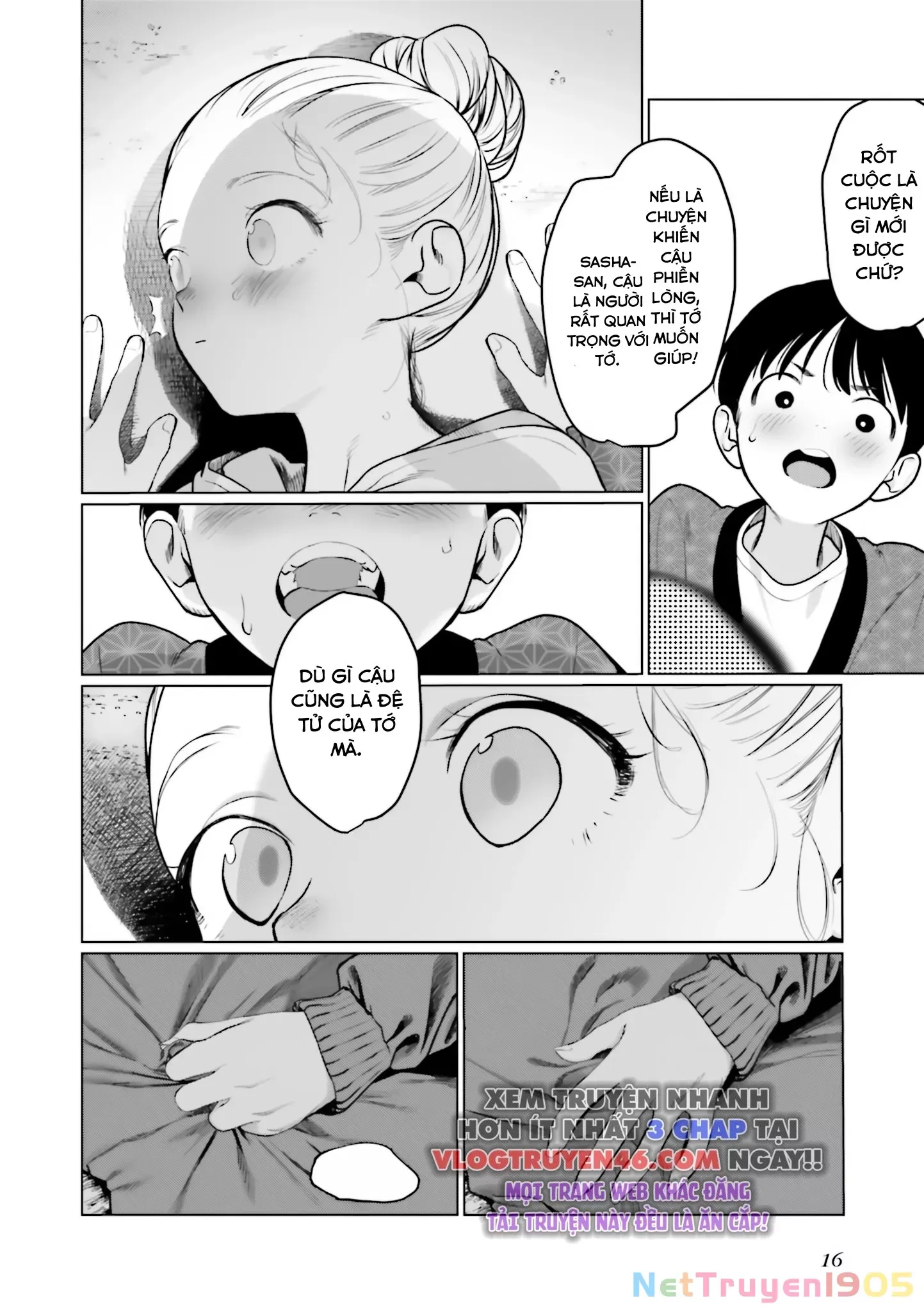 Bé Sơ Trung Sasha Và Thằng Bạn Otaku Cùng Lớp [Chap 22.8-31] - Page 13