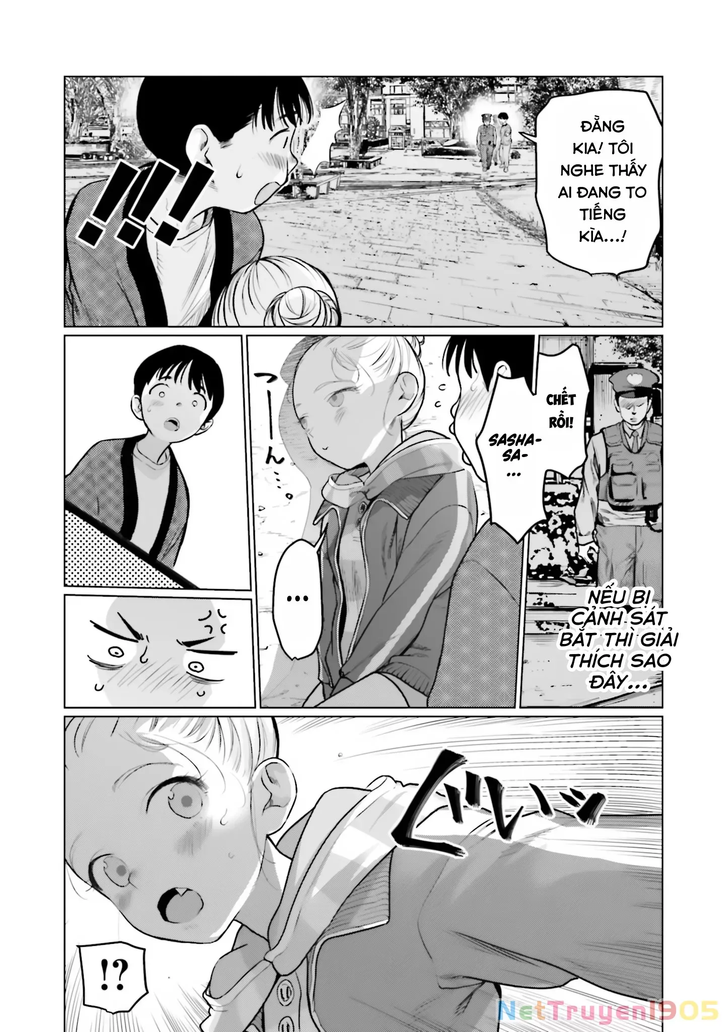Bé Sơ Trung Sasha Và Thằng Bạn Otaku Cùng Lớp [Chap 22.8-31] - Page 16