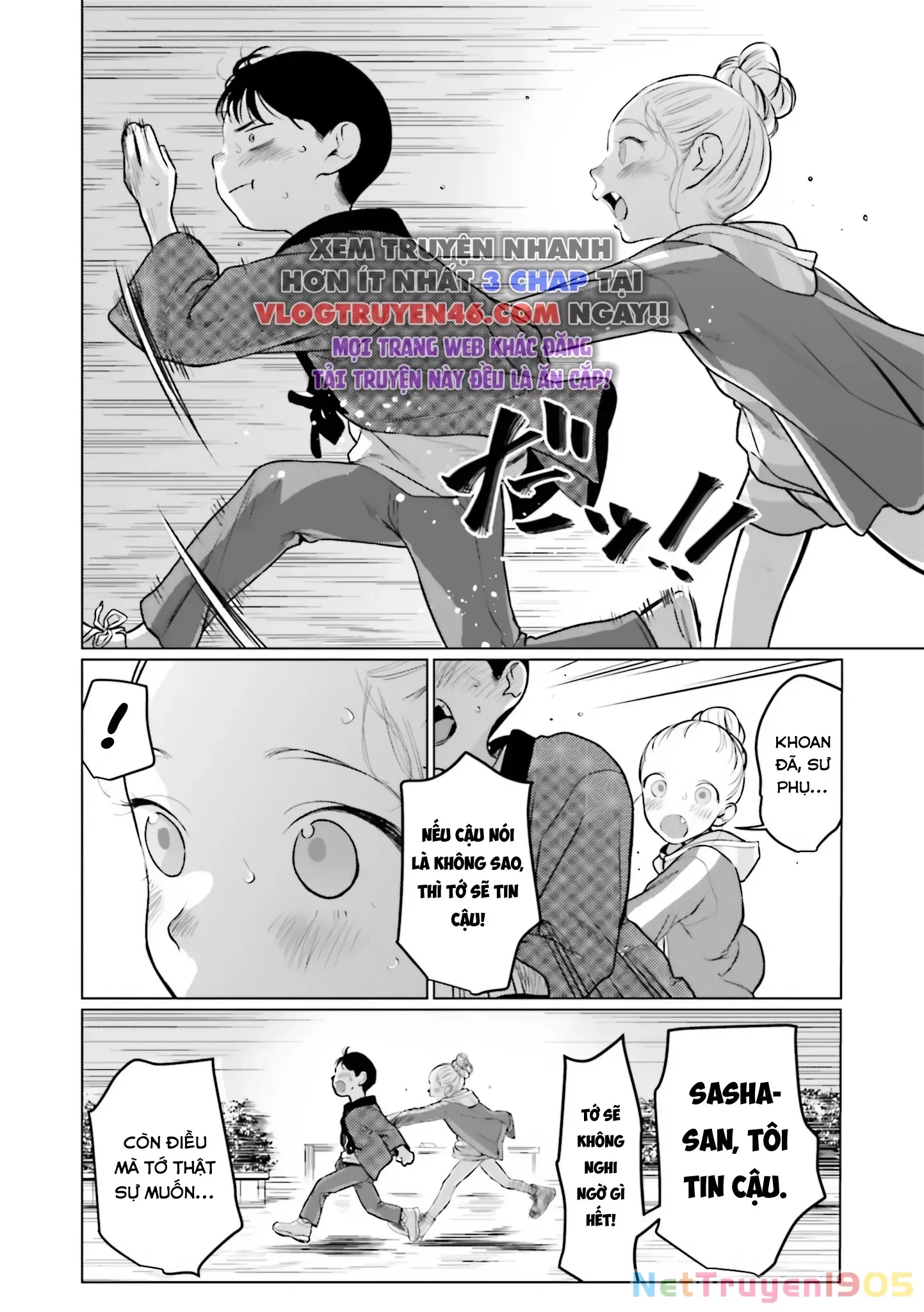 Bé Sơ Trung Sasha Và Thằng Bạn Otaku Cùng Lớp [Chap 22.8-31] - Page 17