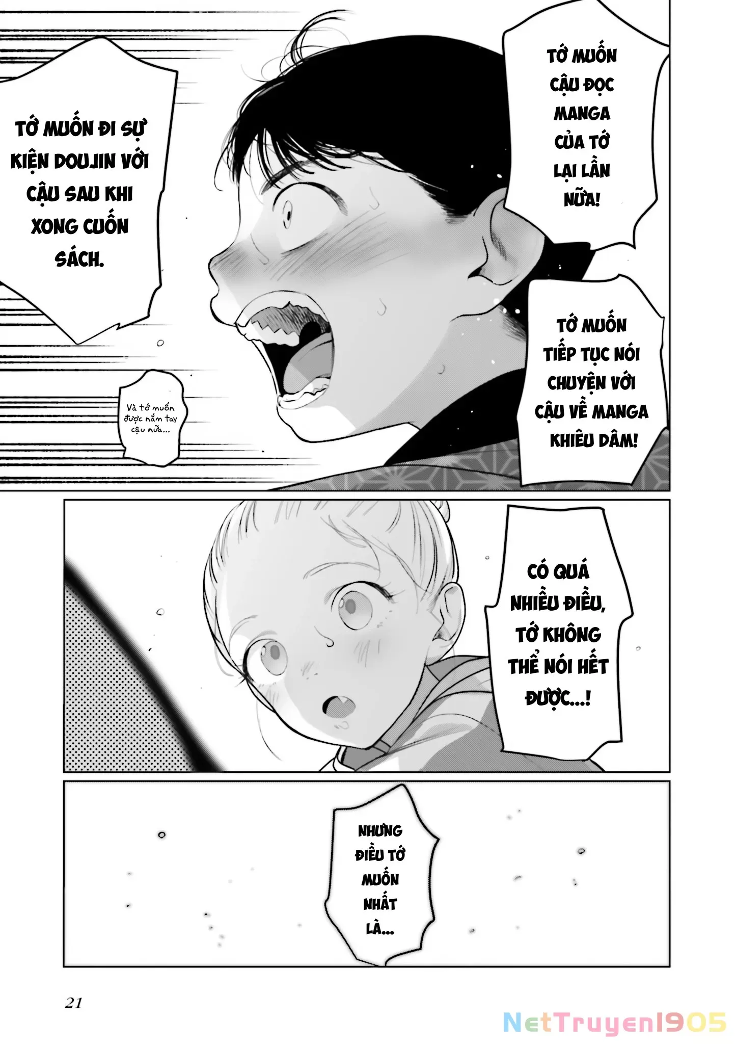Bé Sơ Trung Sasha Và Thằng Bạn Otaku Cùng Lớp [Chap 22.8-31] - Page 18