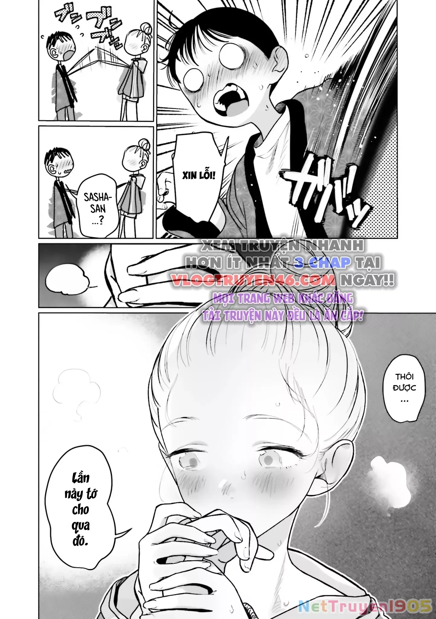 Bé Sơ Trung Sasha Và Thằng Bạn Otaku Cùng Lớp [Chap 22.8-31] - Page 21