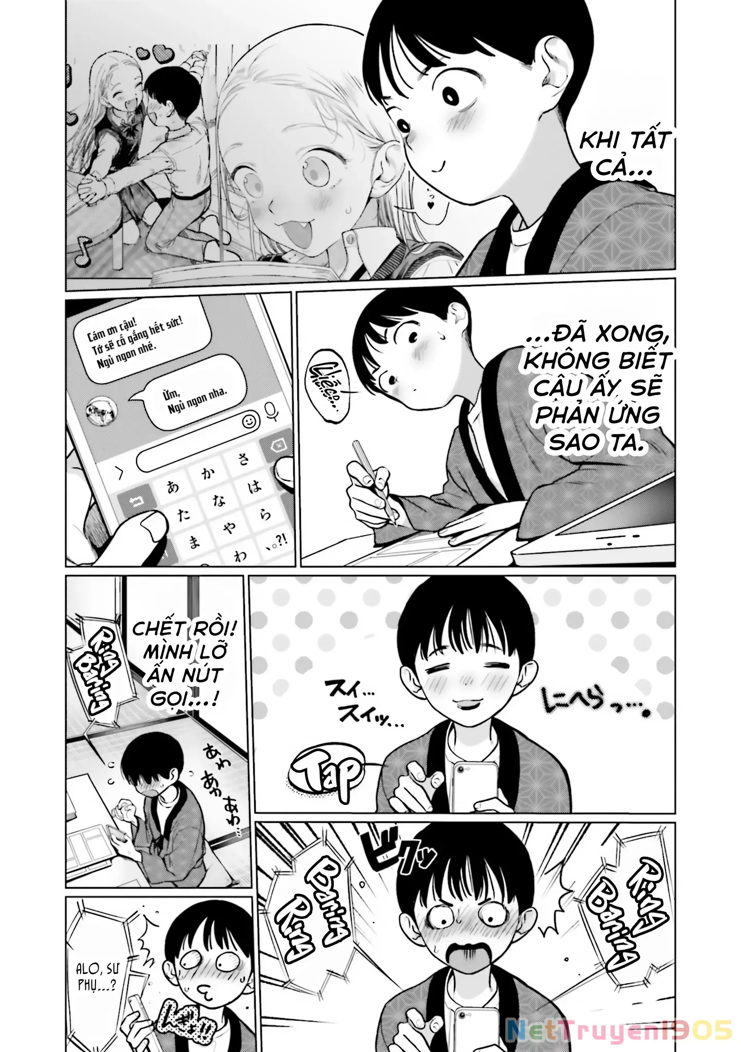 Bé Sơ Trung Sasha Và Thằng Bạn Otaku Cùng Lớp [Chap 22.8-31] - Page 4