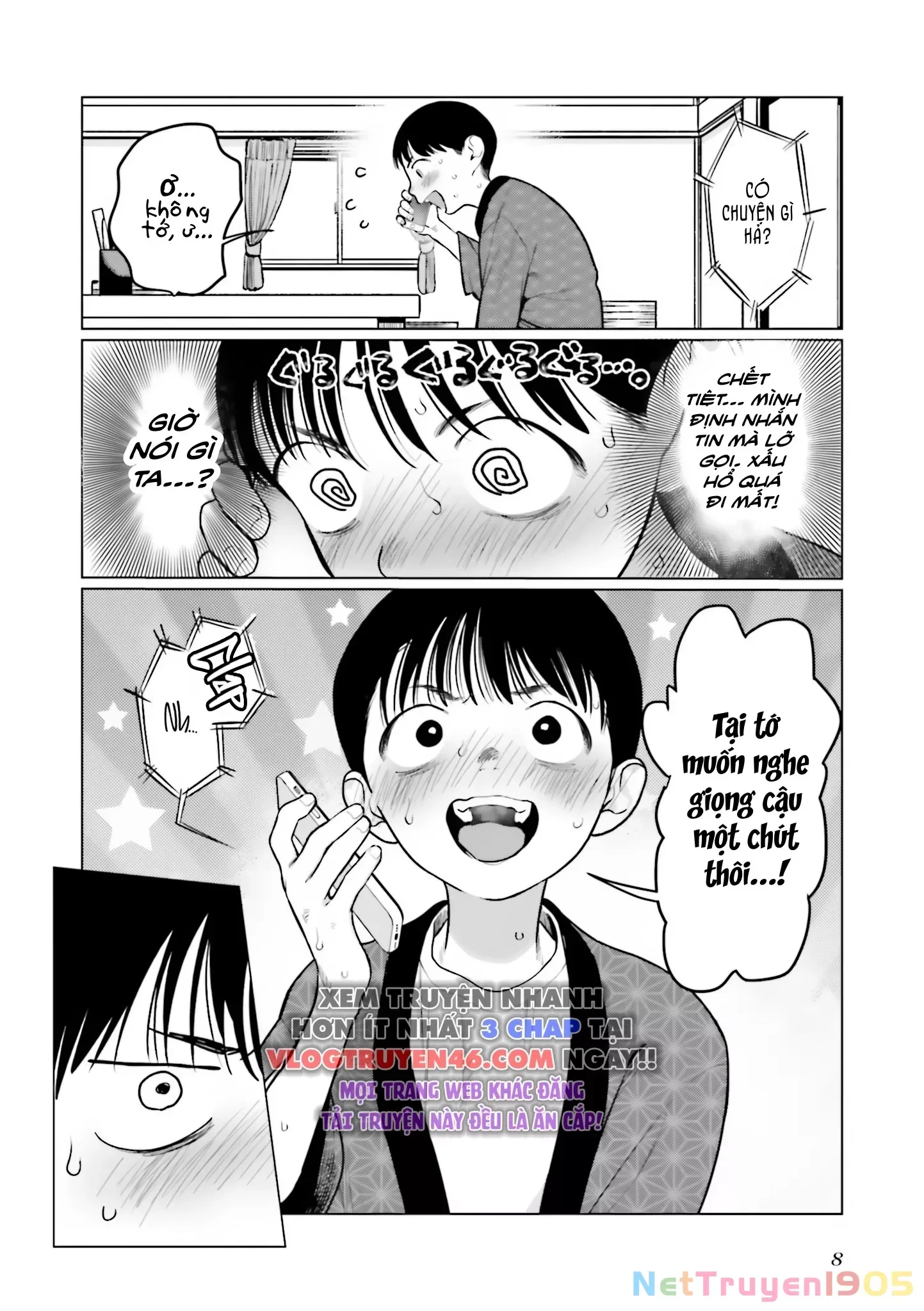 Bé Sơ Trung Sasha Và Thằng Bạn Otaku Cùng Lớp [Chap 22.8-31] - Page 5