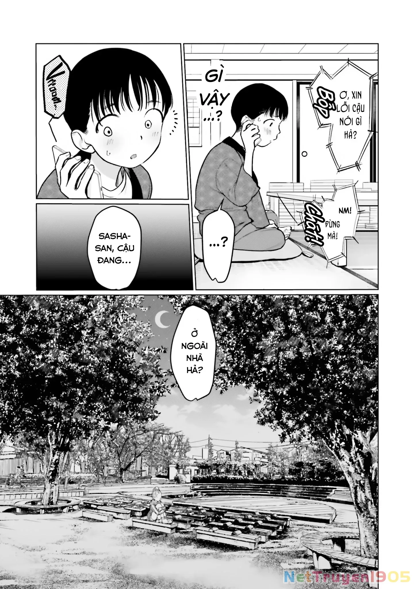 Bé Sơ Trung Sasha Và Thằng Bạn Otaku Cùng Lớp [Chap 22.8-31] - Page 6