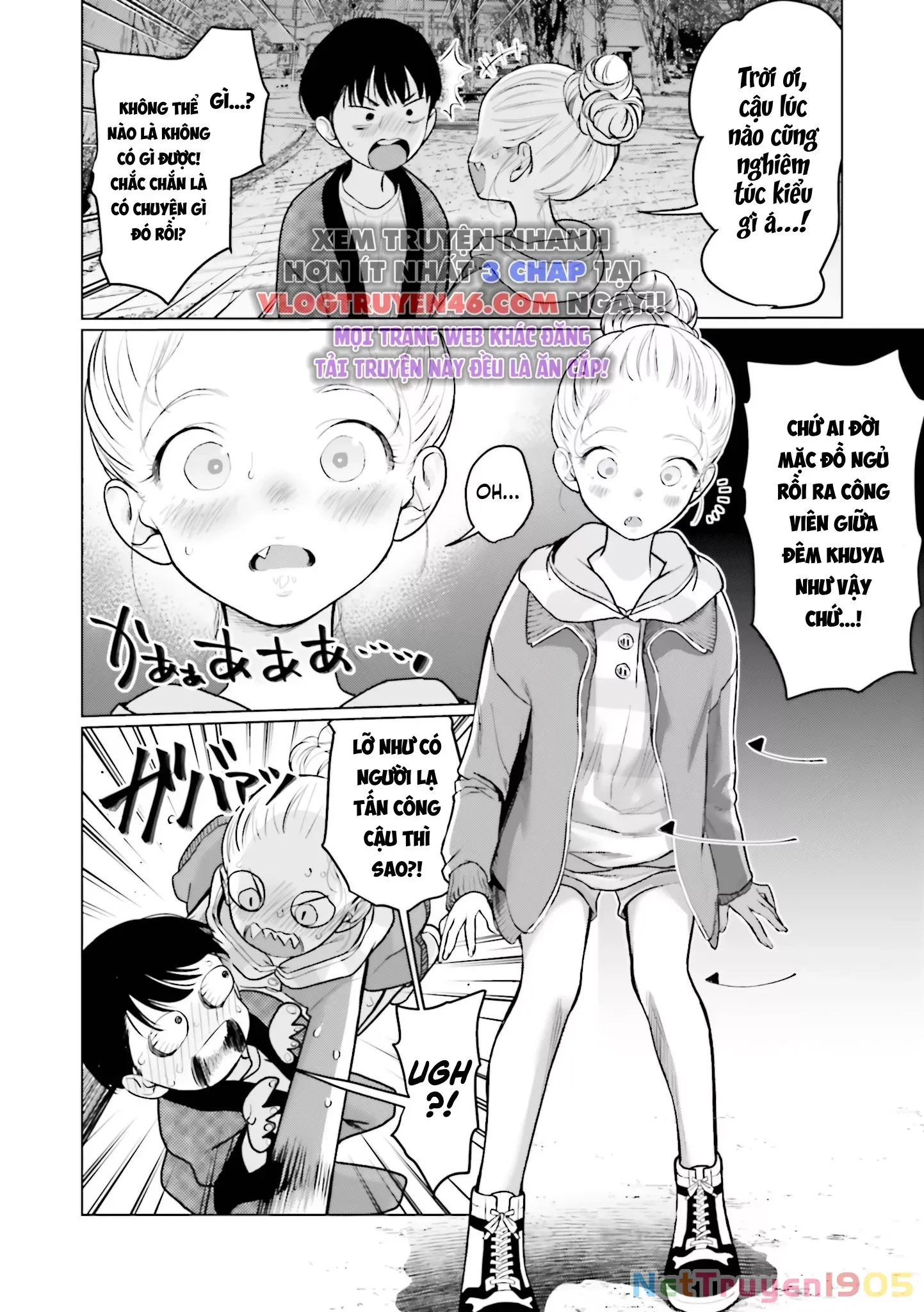 Bé Sơ Trung Sasha Và Thằng Bạn Otaku Cùng Lớp [Chap 22.8-31] - Page 9