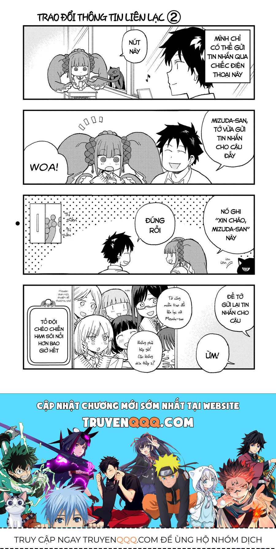 Không Thể Thoát Khỏi Mizudako-Chan! [Chap 0-21]