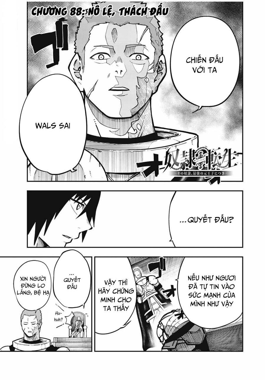 Dorei Tensei: Sono Dorei, Saikyou no Moto Ouji ni Tsuki Chapter 88 - TC Truyện