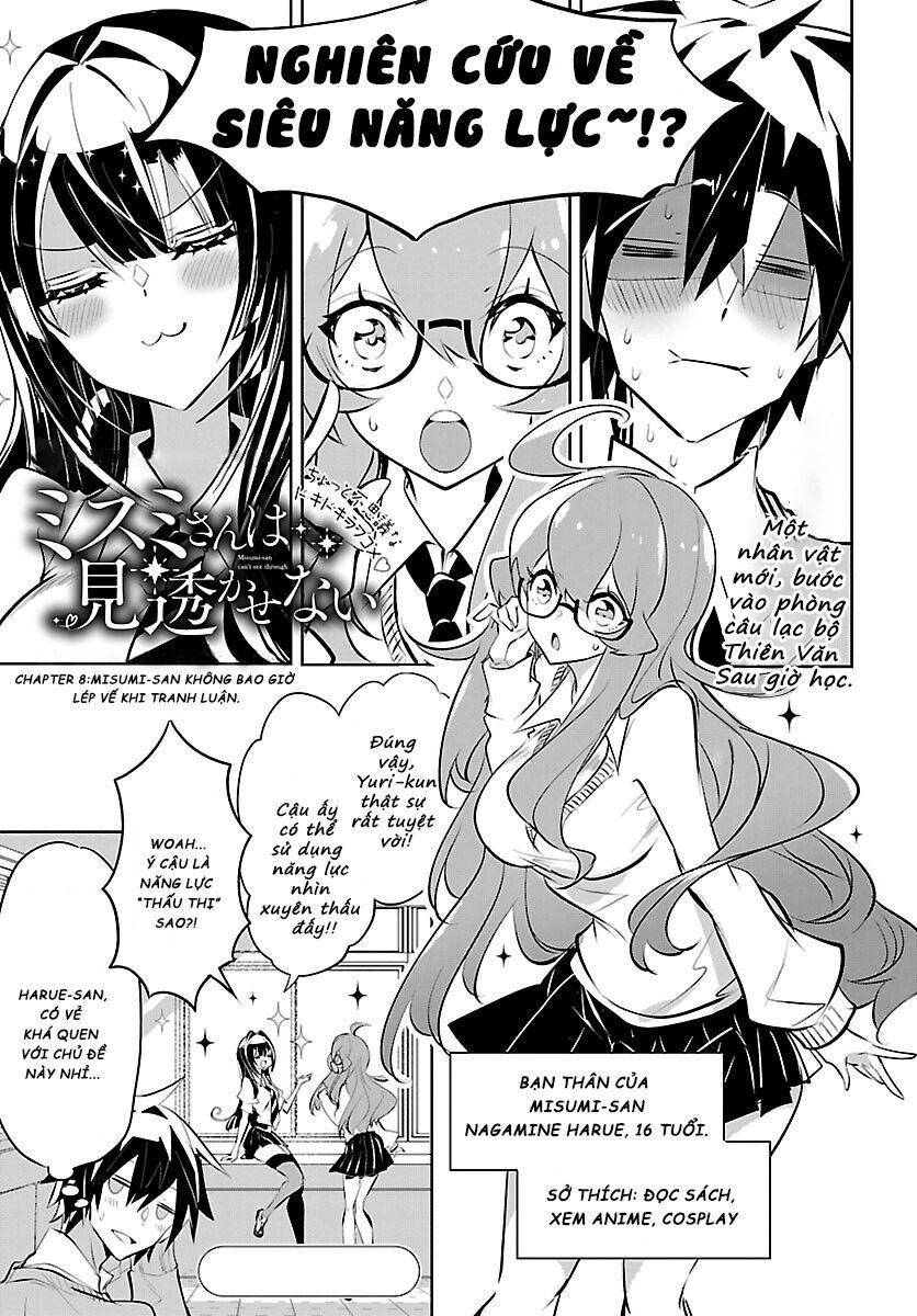 Misumi-san không thể nhìn thấu! Chapter 8 - TC Truyện