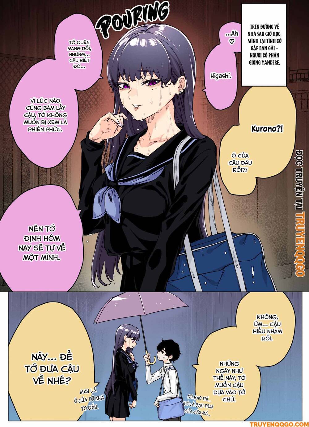 I Thought She Was A Yandere But Apparently She's Even Worse (Fan Colored) [Chap 1-41]