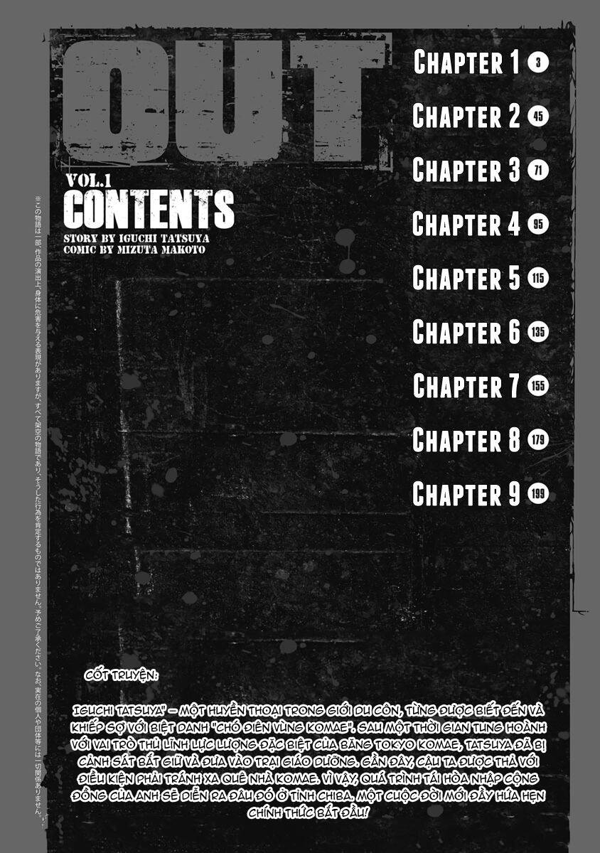Out (Makoto Mizuta)			 Chapter 1 - TC Truyện