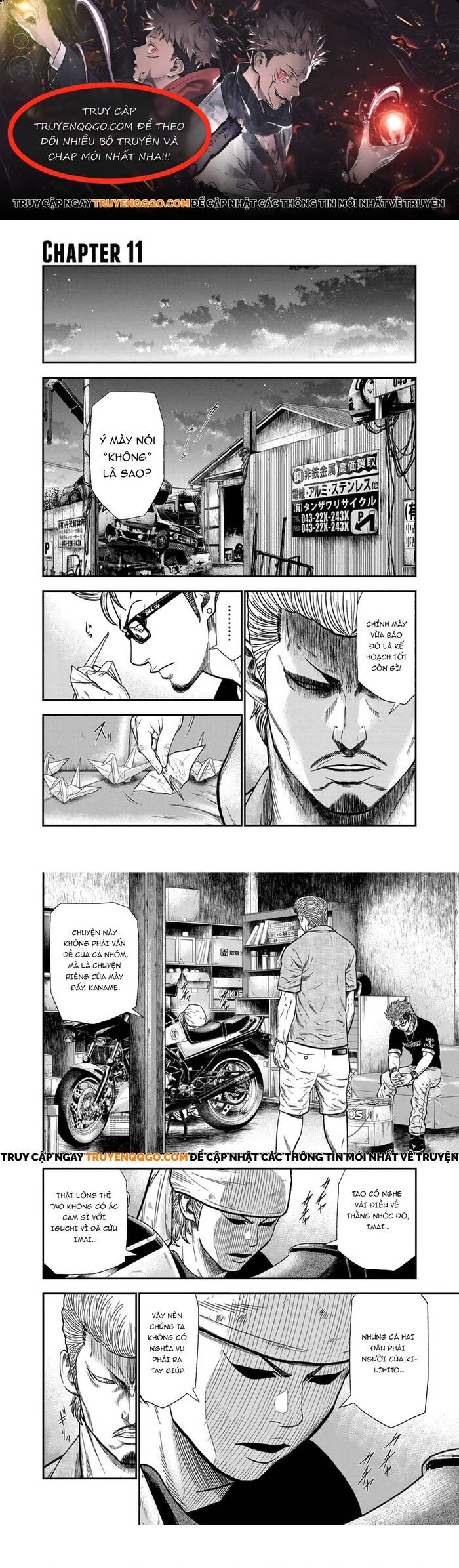 Out (Makoto Mizuta)			 Chapter 11 - TC Truyện