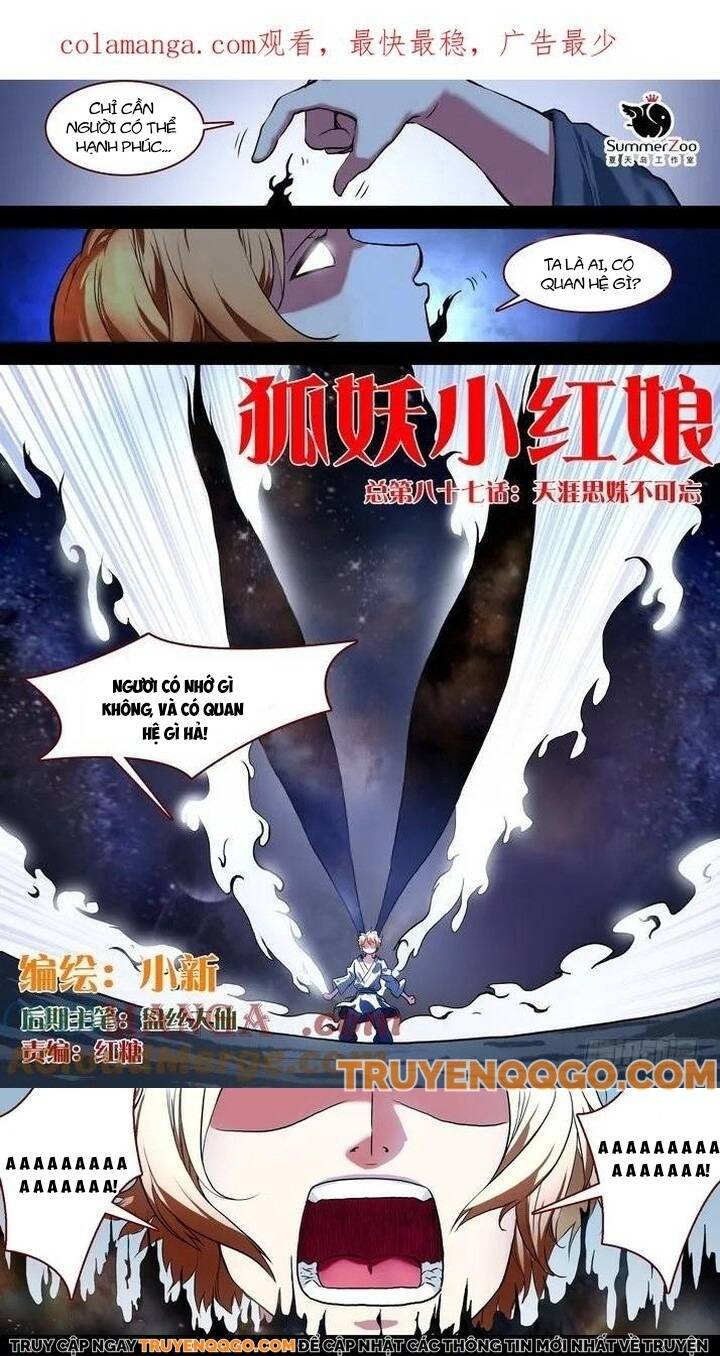 Hồ Yêu Tiểu Hồng Nương Chapter 87.1 - TC Truyện