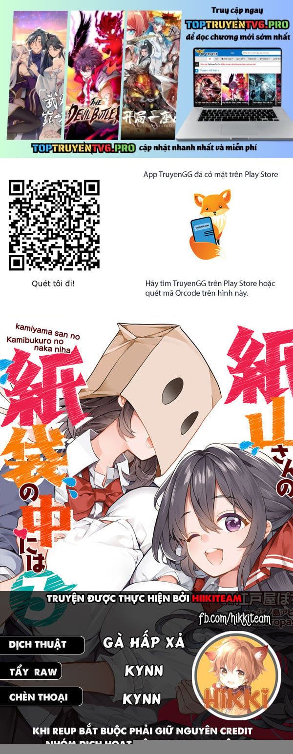 Kamiyama-San Thiếu Nữ Kém Giao Tiếp Lúc Nào Cũng Đội Túi Giấy Trên Đầu!! [Chap 15-20]