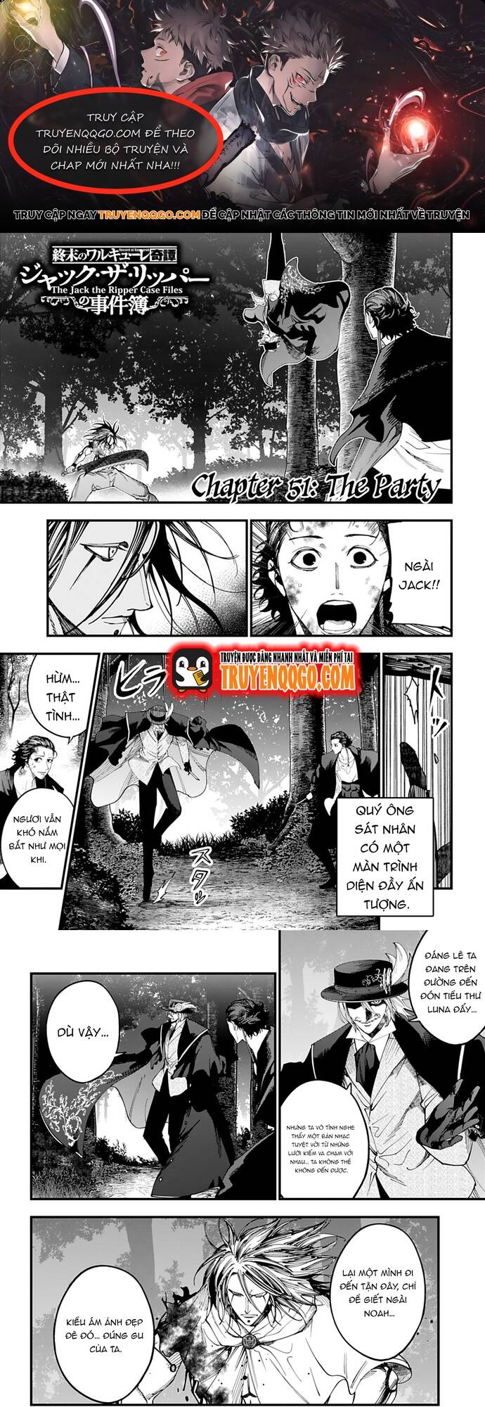 Ngoại Truyện Shuumatsu No Valkyrie – Hồ Sơ Vụ Án Jack Đồ Tể Chapter 51 - TC Truyện