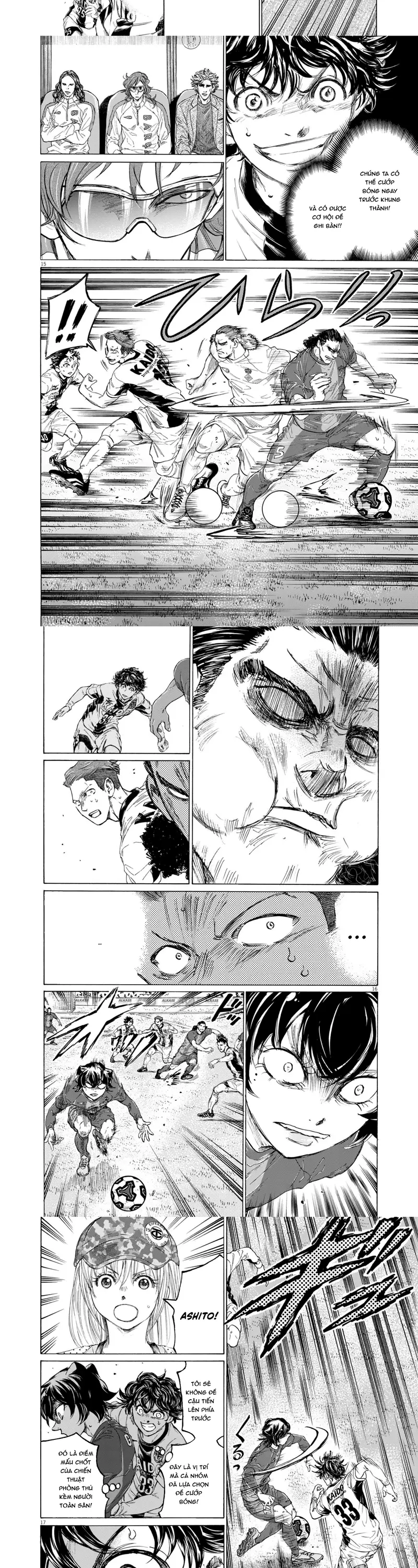 Thiên Tài Bóng Đá Ashito [Chap 371-377]
