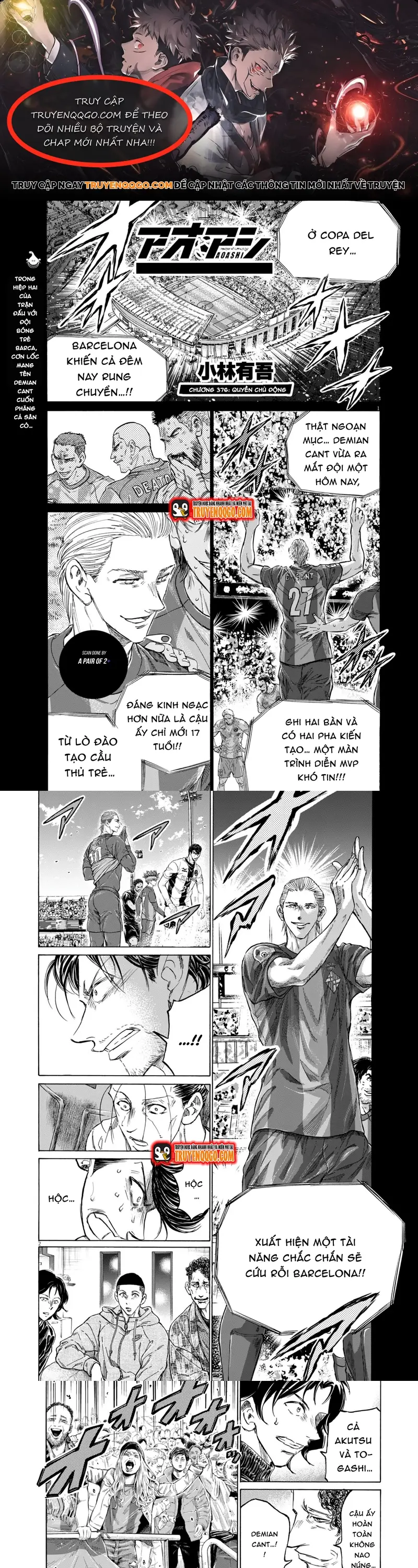 Thiên Tài Bóng Đá Ashito [Chap 371-377]