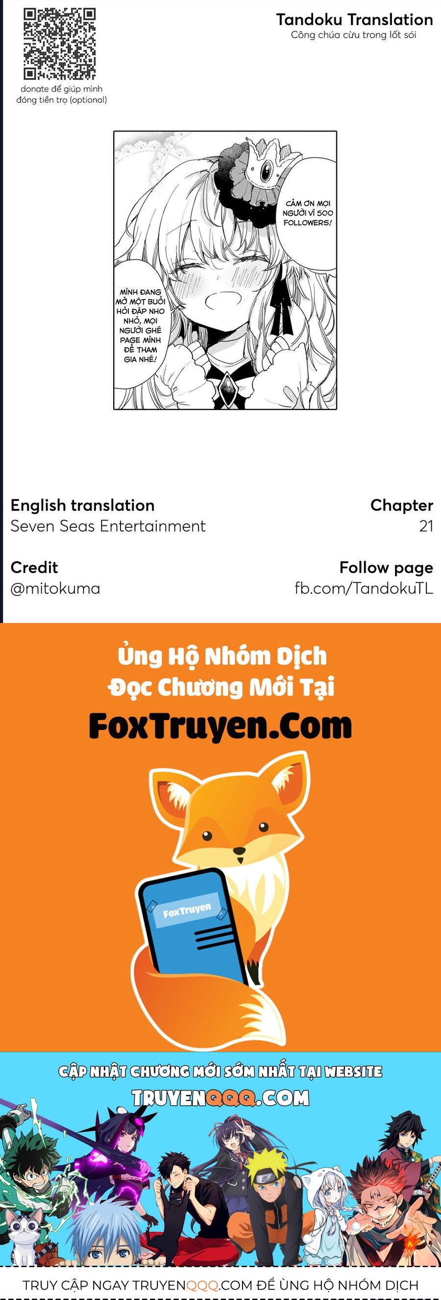Công Chúa Cừu Trong Lốt Sói [Chap 17-21]