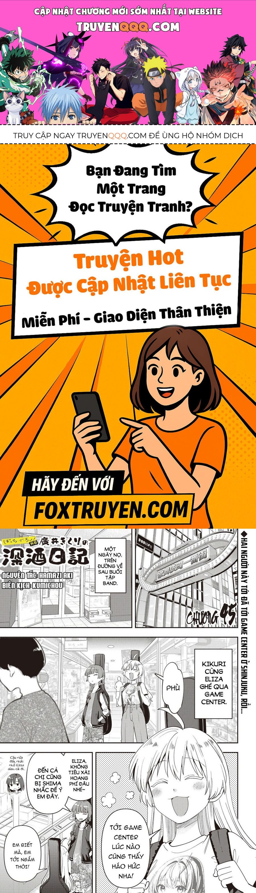 Bocchi The Rock! Ngoại Truyện Nhật Ký Say Rượu Của Hiroi Kikuri [Chap 40-45]