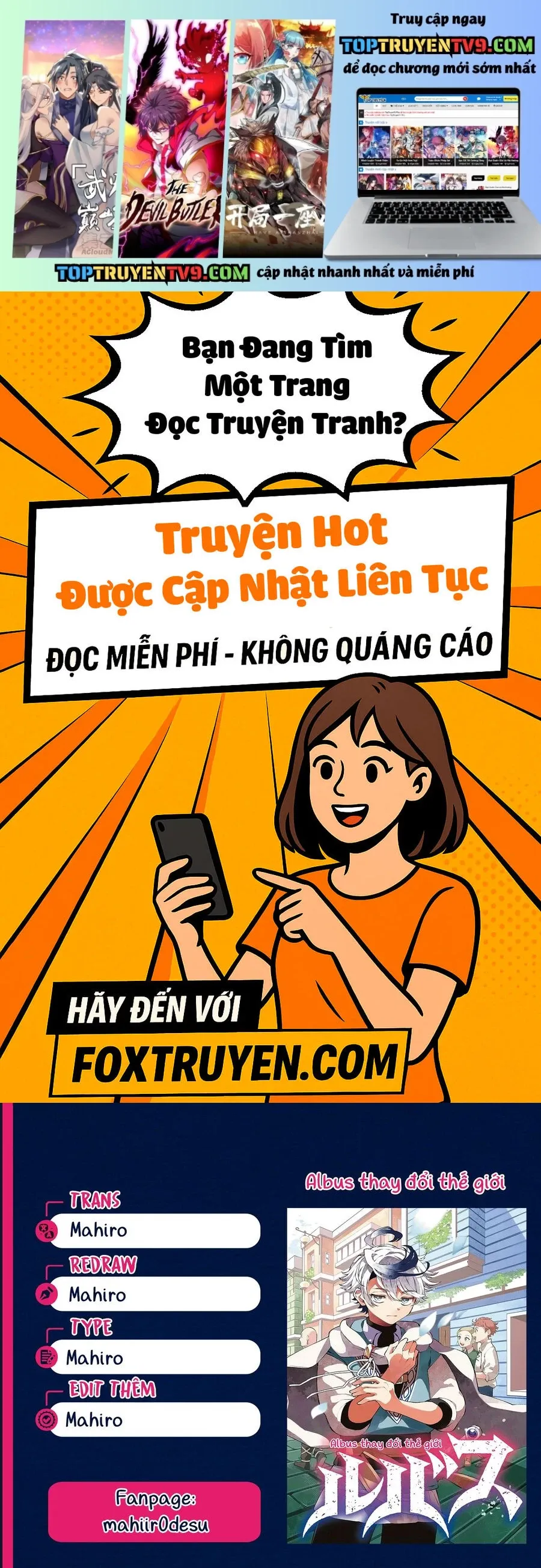 Albus Thay Đổi Thế Giới [Chap 21-29]