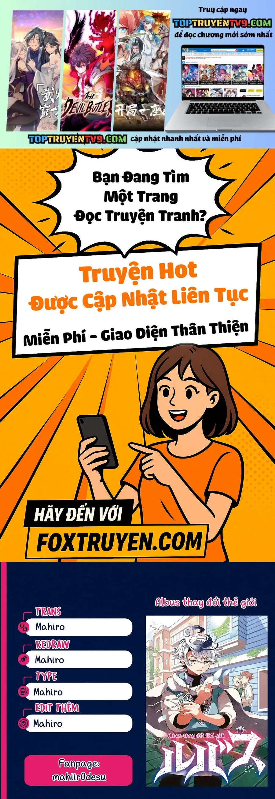 Albus Thay Đổi Thế Giới [Chap 21-29]