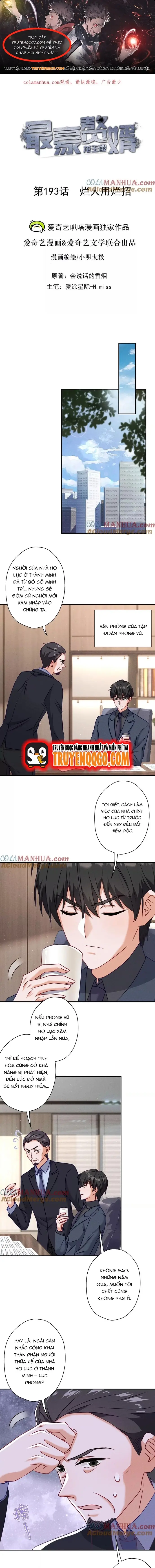 Long Vương Điện: Người Ở Rể Giàu Nhất Chapter 193 - TC Truyện