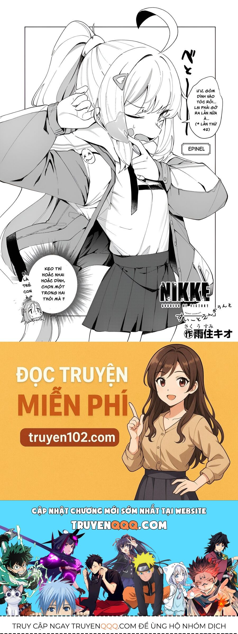 Goddess Of Victory Nikke Official Four-Panel Comics [Chap 36-39]