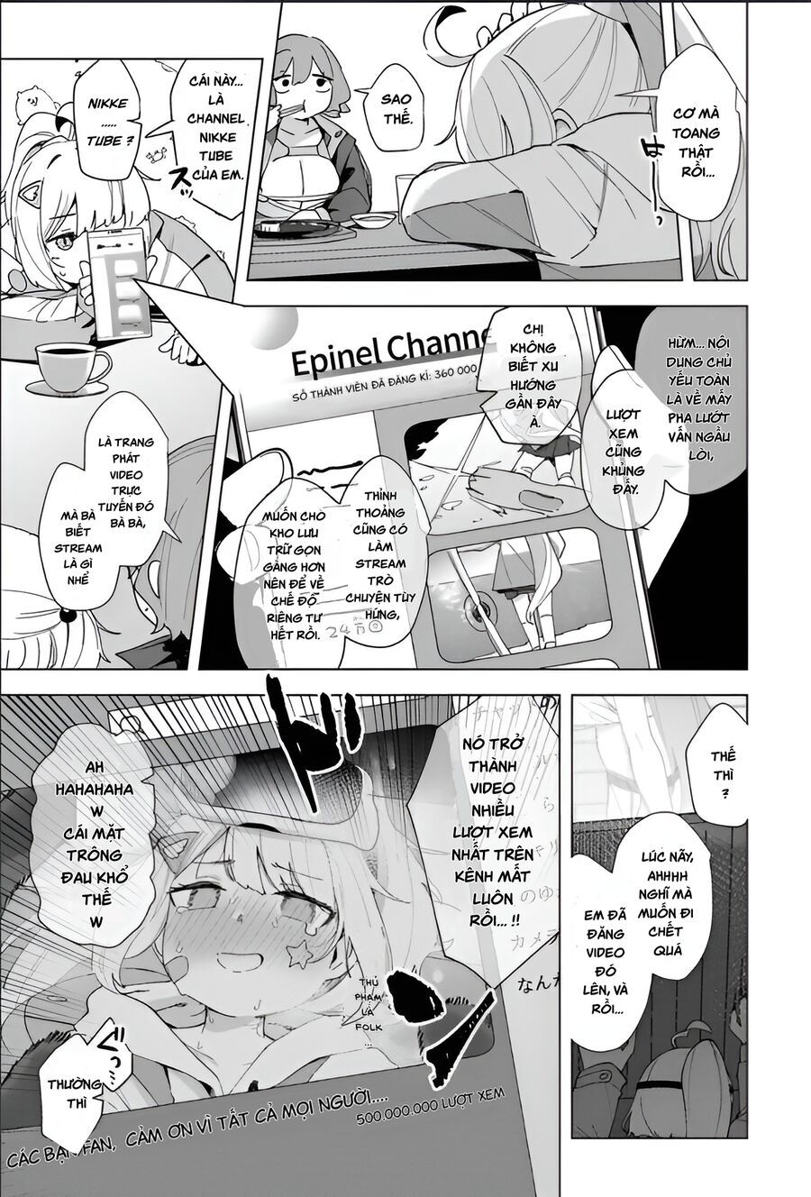 Goddess Of Victory Nikke Official Four-Panel Comics [Chap 36-39]