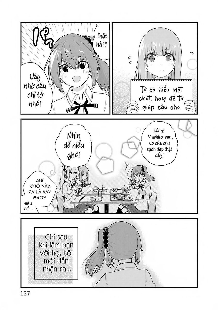 Koe ga dasenai Shoujo wa "Kanojo ga Yasashisugiru" to Omotte iru 40.5