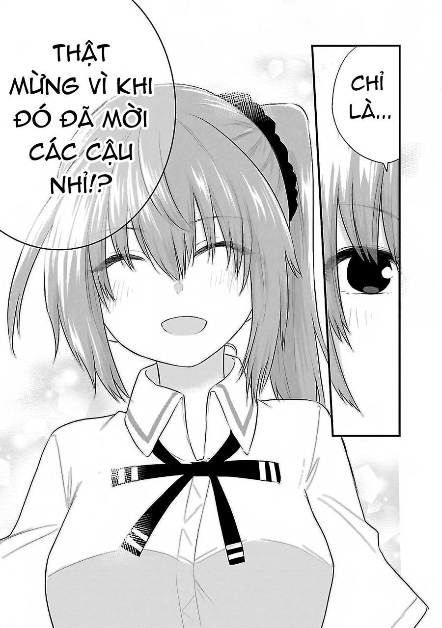 Koe ga dasenai Shoujo wa "Kanojo ga Yasashisugiru" to Omotte iru 40.5