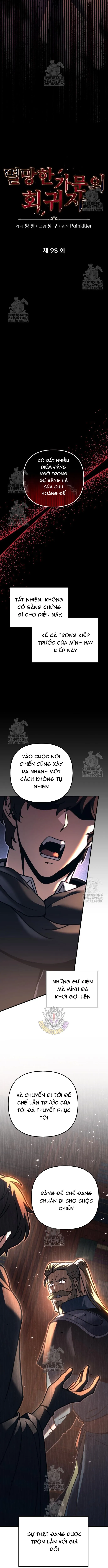 Hồi Quy Giả Của Gia Tộc Suy Vong Chap 98