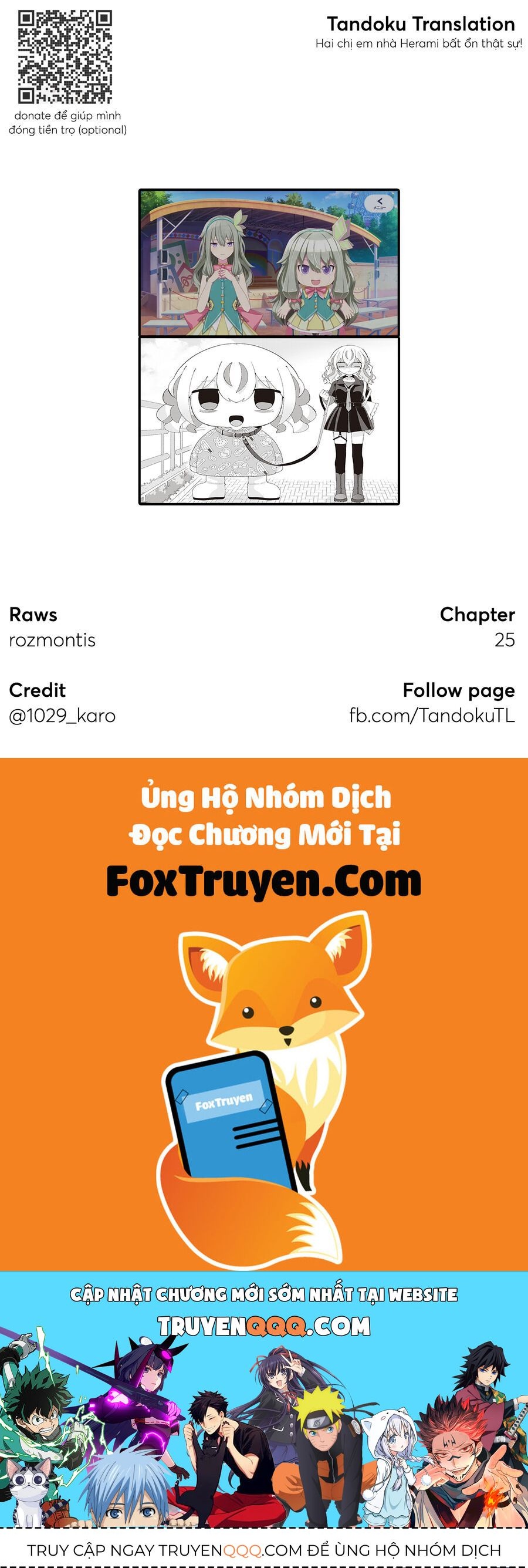 Hai chị em nhà Herami bất ổn thực sự! Chap 25