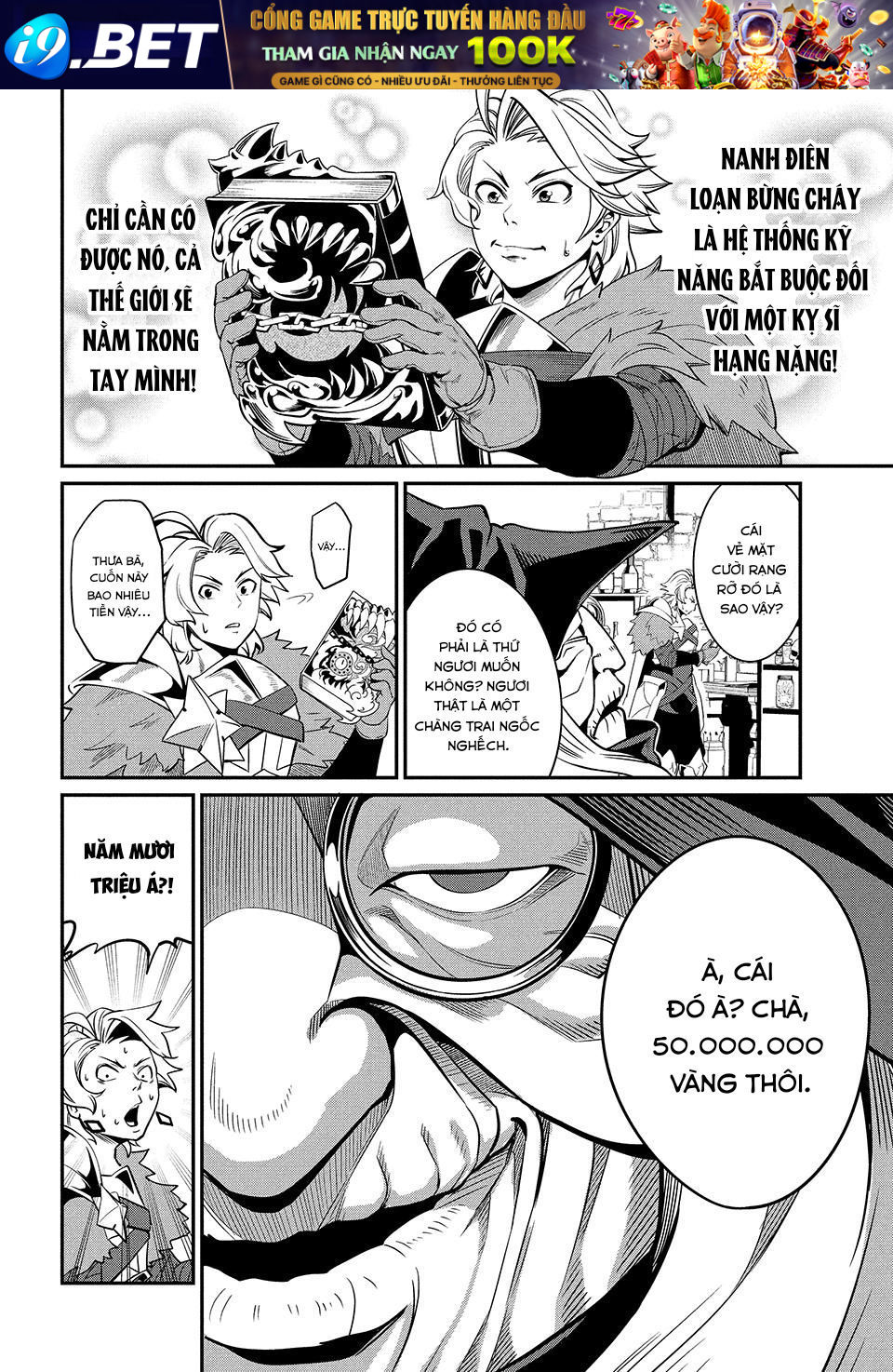 Kỵ Sĩ Chuyển Sinh Bị Lưu Đày, Trở Nên Bất Bại Nhờ Trò Chơi 10