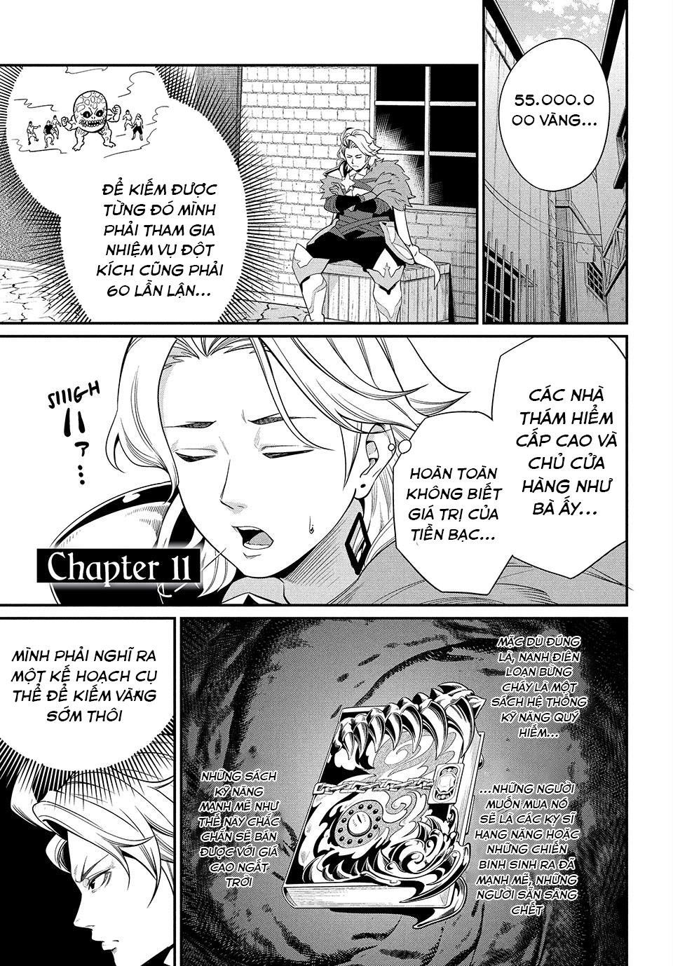 Kỵ Sĩ Chuyển Sinh Bị Lưu Đày, Trở Nên Bất Bại Nhờ Trò Chơi 11