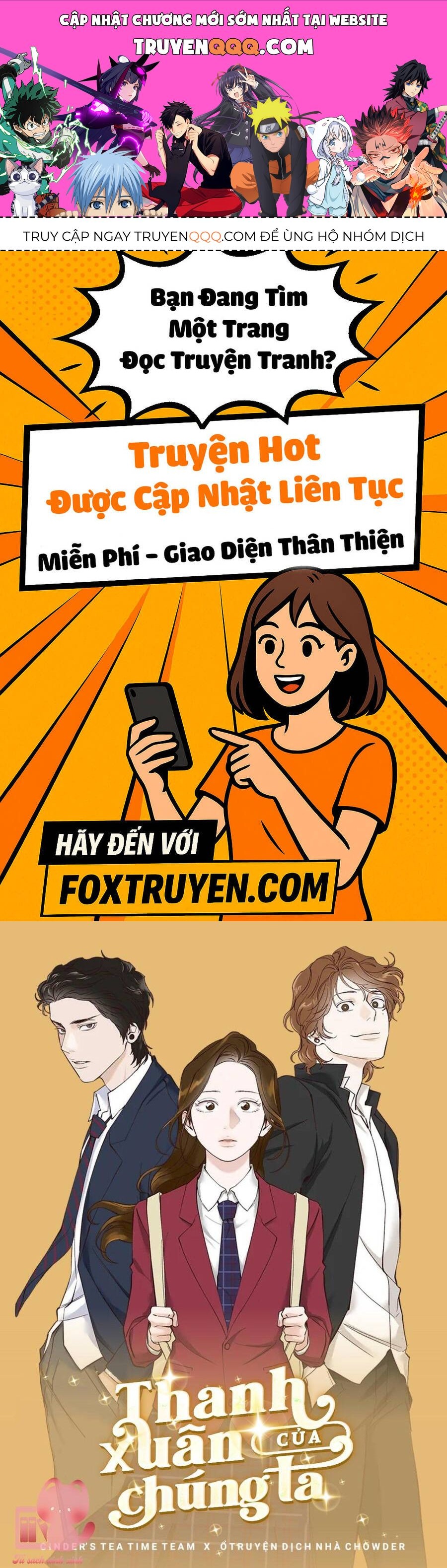 Thanh Xuân Của Chúng Ta Chapter 98 - TC Truyện