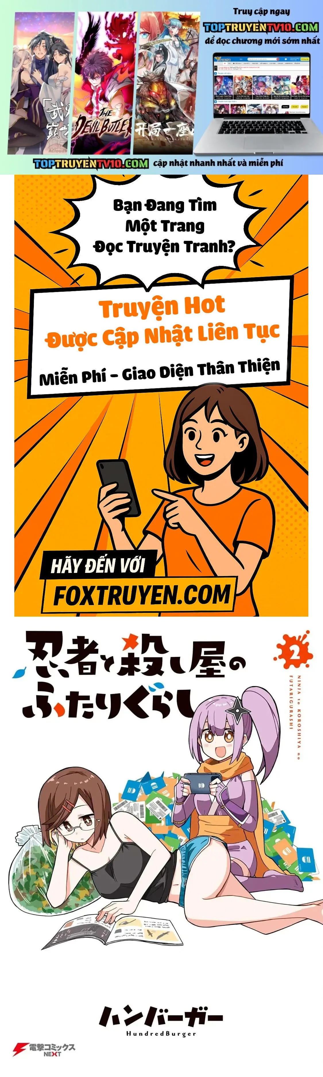 Ninja To Koroshiya No Futarigurashi Chapter 10 - TC Truyện