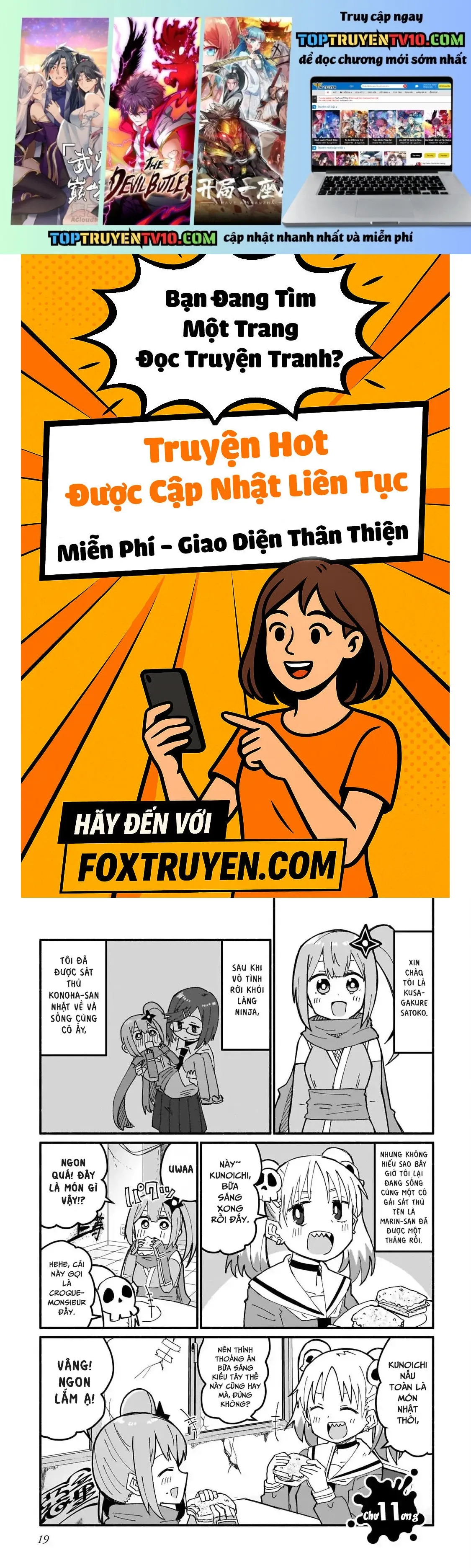 Ninja To Koroshiya No Futarigurashi Chapter 11 - TC Truyện