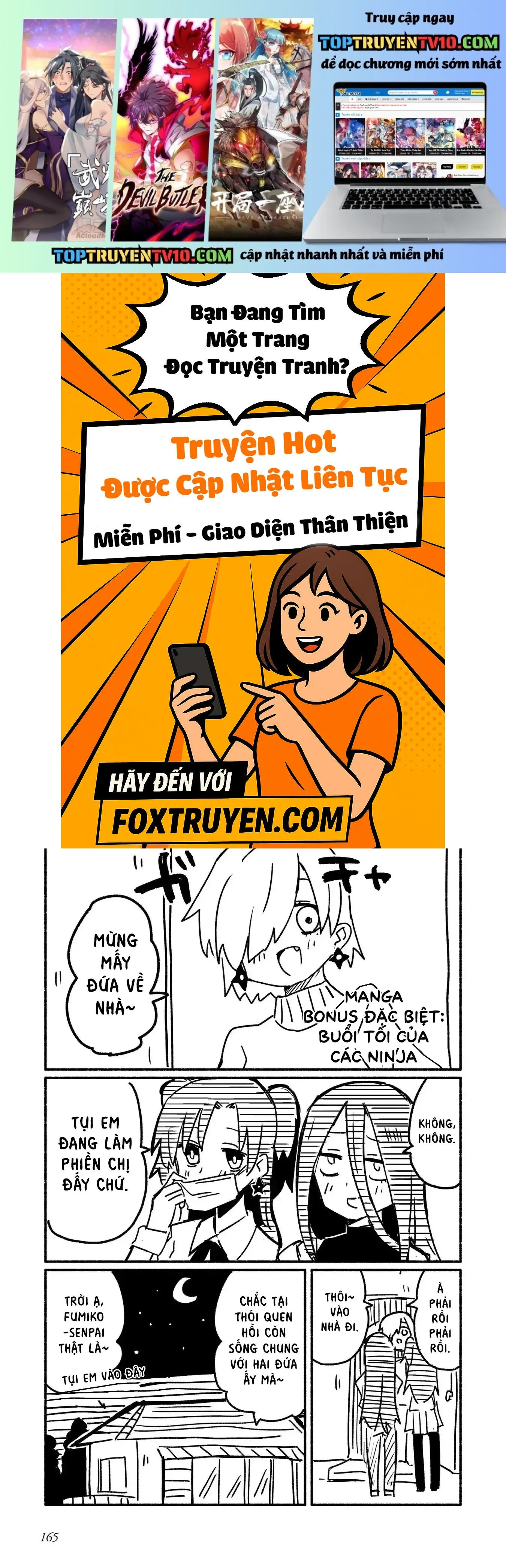 Ninja To Koroshiya No Futarigurashi Chapter 9.5 - TC Truyện