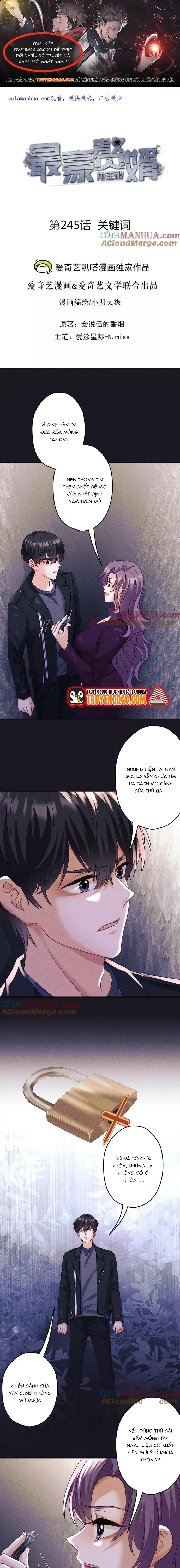 Long Vương Điện: Người Ở Rể Giàu Nhất Chapter 245 - TC Truyện