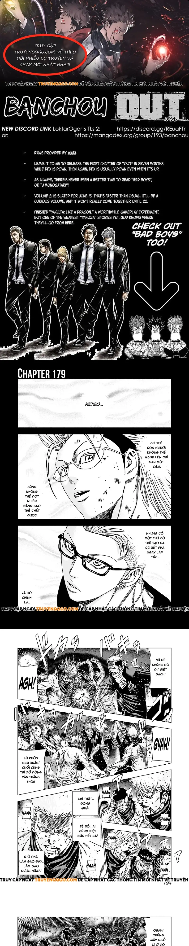 Out (Makoto Mizuta)			 Chapter 179 - TC Truyện
