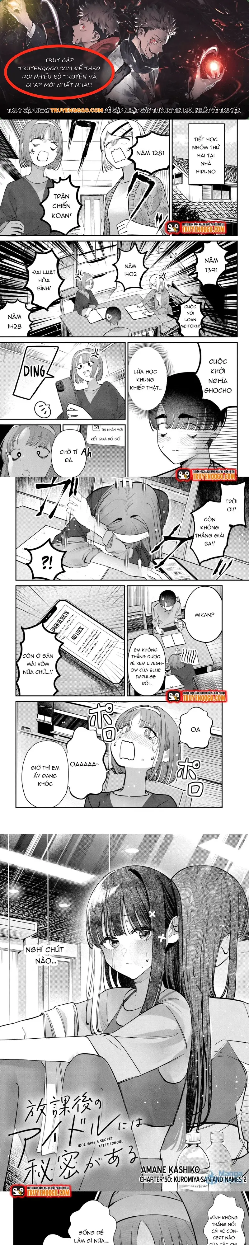 Bí mật của Idol, sau giờ học Chapter 50 - TC Truyện