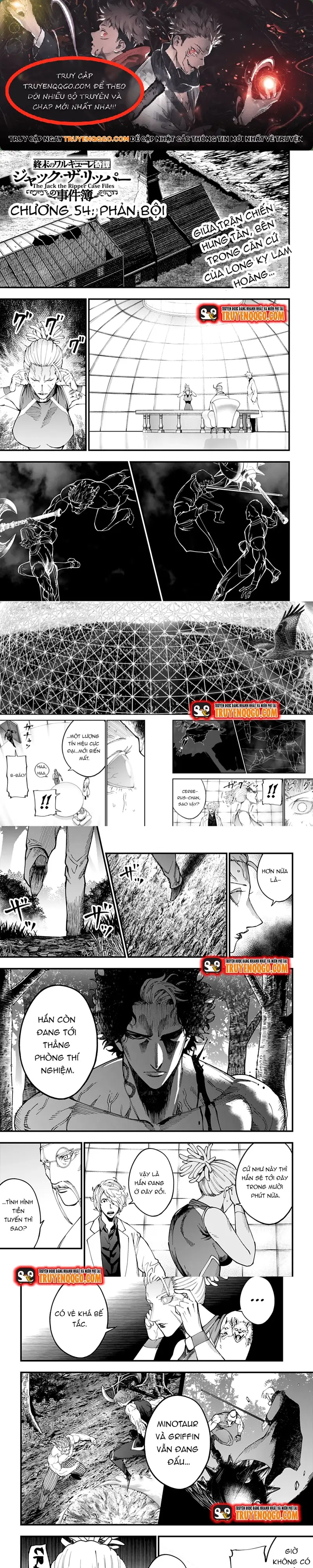 Ngoại Truyện Shuumatsu No Valkyrie – Hồ Sơ Vụ Án Jack Đồ Tể Chapter 54 - TC Truyện