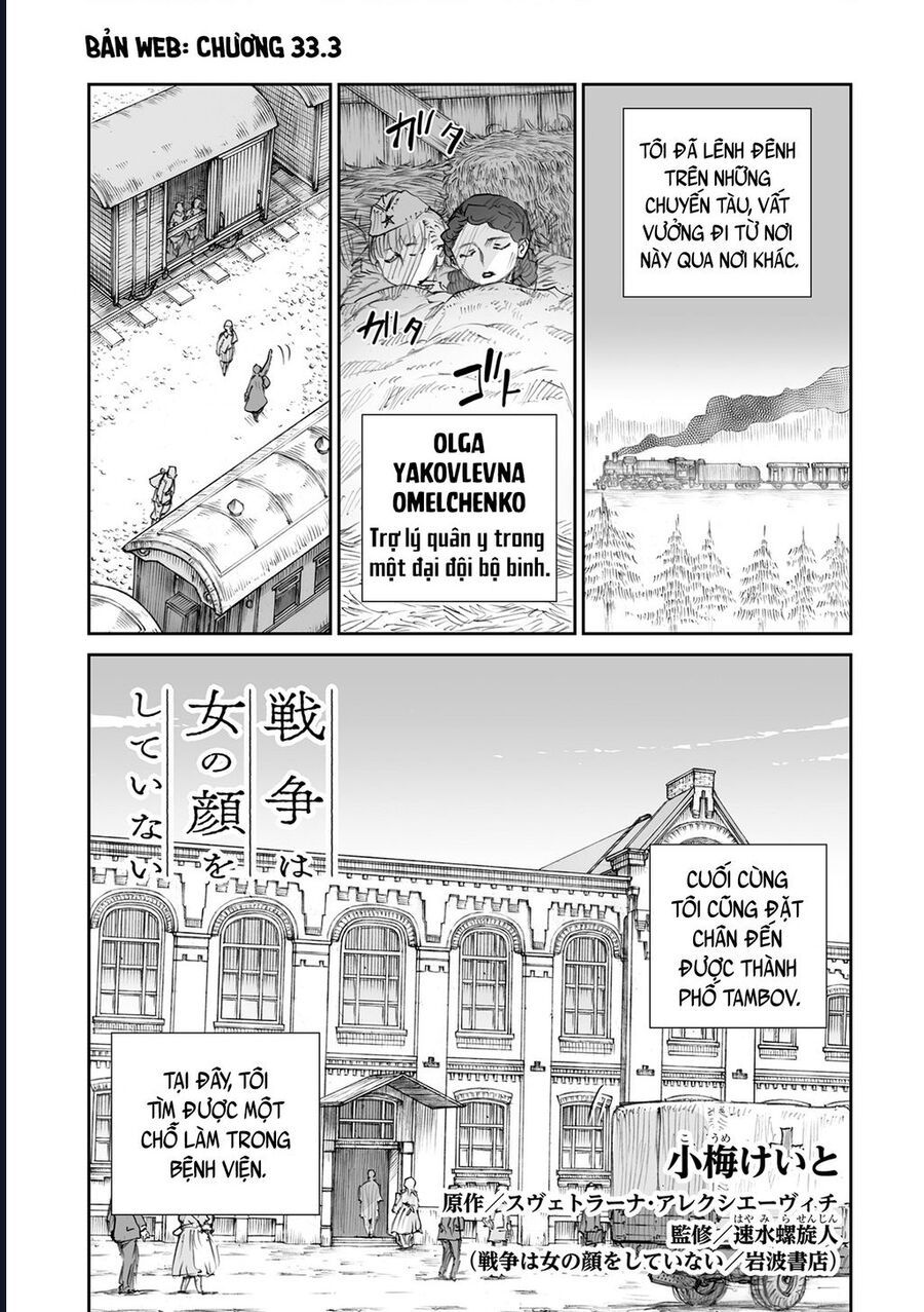 Chiến tranh không có một khuôn mặt phụ nữ Chapter 33.3 - TC Truyện