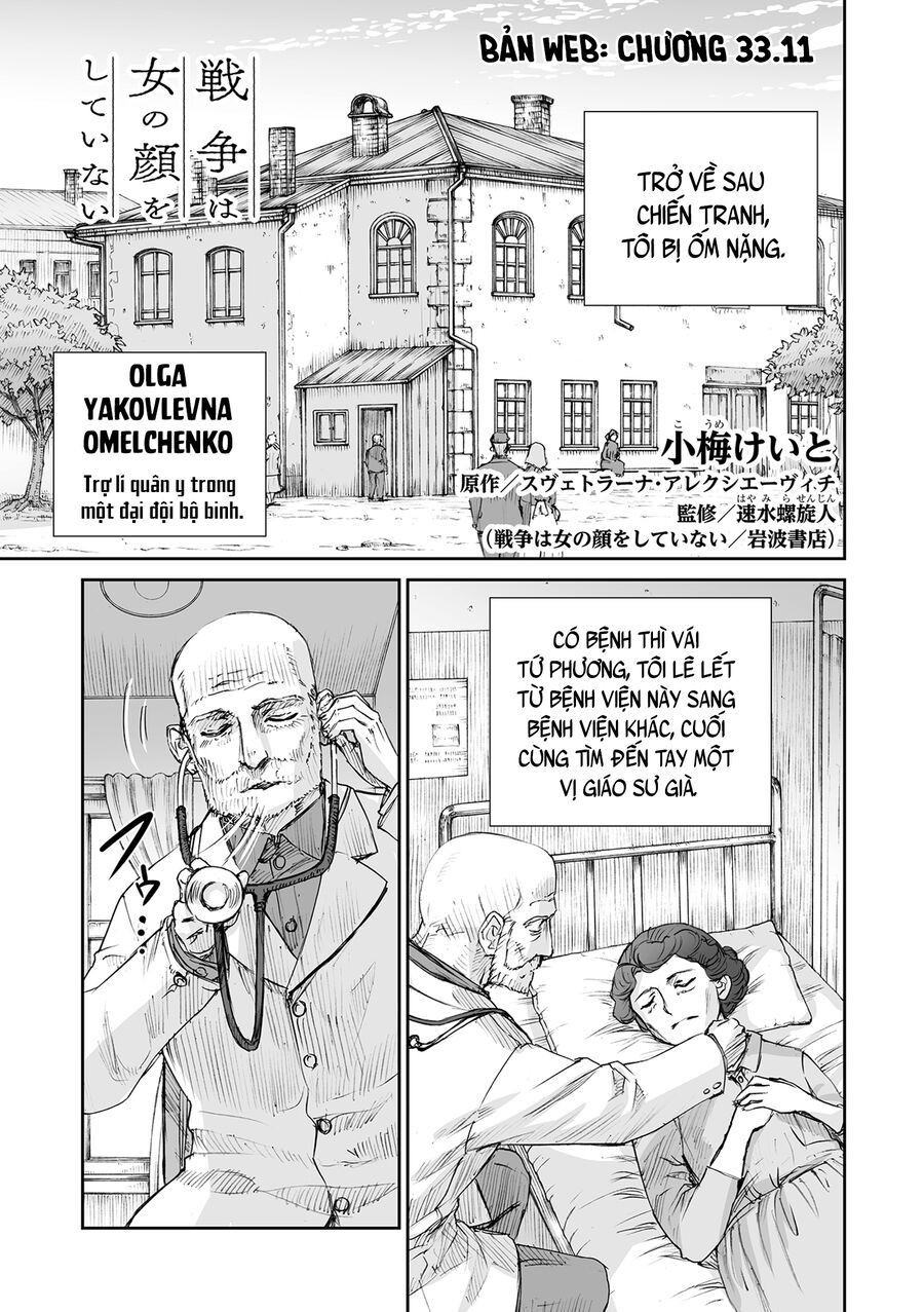 Chiến tranh không có một khuôn mặt phụ nữ Chapter 34.1 - TC Truyện